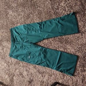Cherokee medium petite green scrub pants